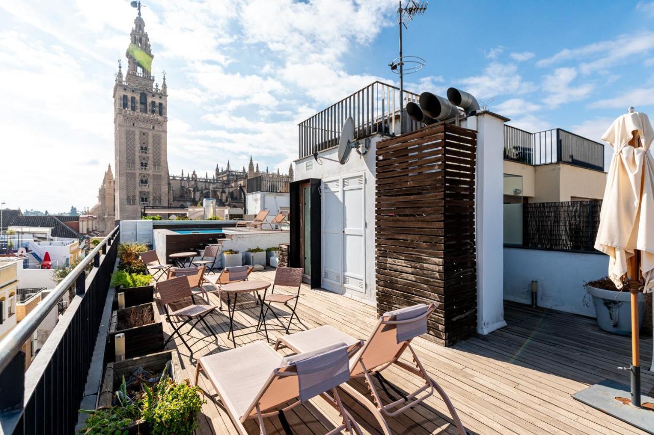 Cathedral Apartment, Upper Floor Apartment 세비야 외부 사진